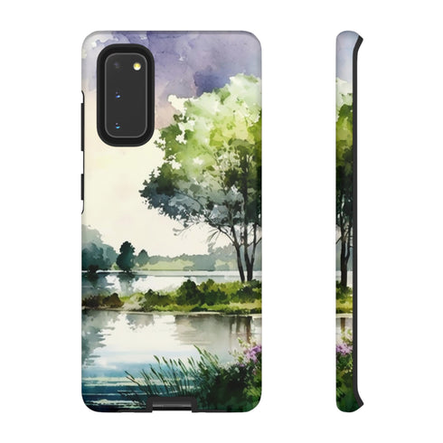 Summer Day by the Lake - Impact Resistant Phone Case